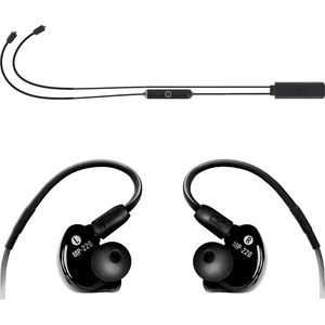 Mackie MP-220 BTA In Ear Monitors (Draadloze), Koptelefoon, Zwart