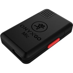 Mackie - OnyxGO - Draadloze Clip-On Microfoon - App-Ondersteuning - Zwart