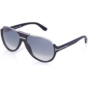 Tom Ford Zonnebril 0334 Dimitry 02w Mat Zwart Blauw Grijs Verloop | Sunglasses