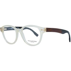Zegna - Transparant Plastic Montuur - Wit - Heren - Full-Rim