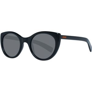 Zegna Couture Sunglasses ZC0009 01A Zonnebril - Dames - Heren - Zwart - Gepolariseerd