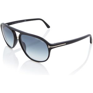 Tom Ford Zonnebril 0447 Jacob 01p Glanzend Zwart Groenverloop