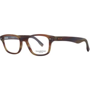 Ermenegildo Zegna - Ez 5143 - Optisch Montuur - Bruin - Rechthoekig
