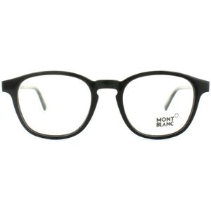 Mont Blanc - MB0632 001 - Bril - Glanzend Zwart