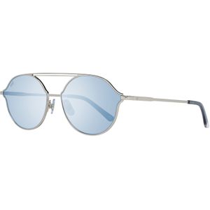 Web Unisex volwassenen WE0198 16X 57 brilmontuur, zilver (Palladio LucBlu Specchiato), 57.0