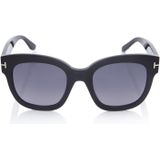 Tom Ford Zonnebril 0613 Beatrix 01C Glanzend Zwart Smoke Grijs Mirror | Sunglasses