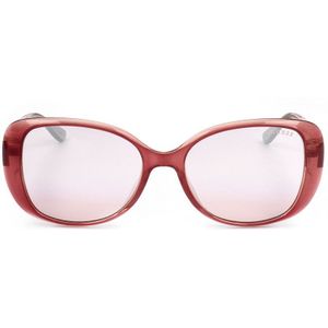 Guess zonnebril gu7554 74f roze roze bruine gradiënt
