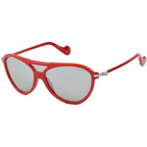 Moncler ML0054 67C OO Red Sunglasses