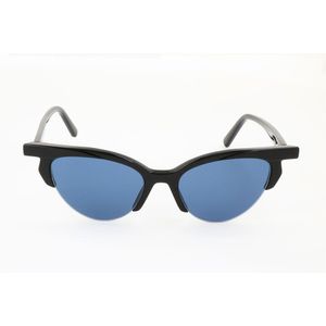 DSQUARED2 Unisex volwassenen DQ0298 01V 51 zonnebril, zwart (Nero Lucido/Blu), zwart (Nero Lucido/Blu), 51