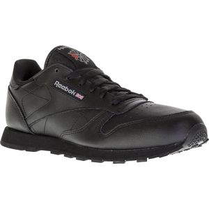 Reebok - Classic Leather - Hardloopschoenen - Zwart - Kwaliteitsleder