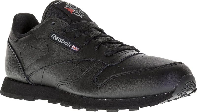 Reebok - Classic Leather - Hardloopschoenen - Zwart - Kwaliteitsleder