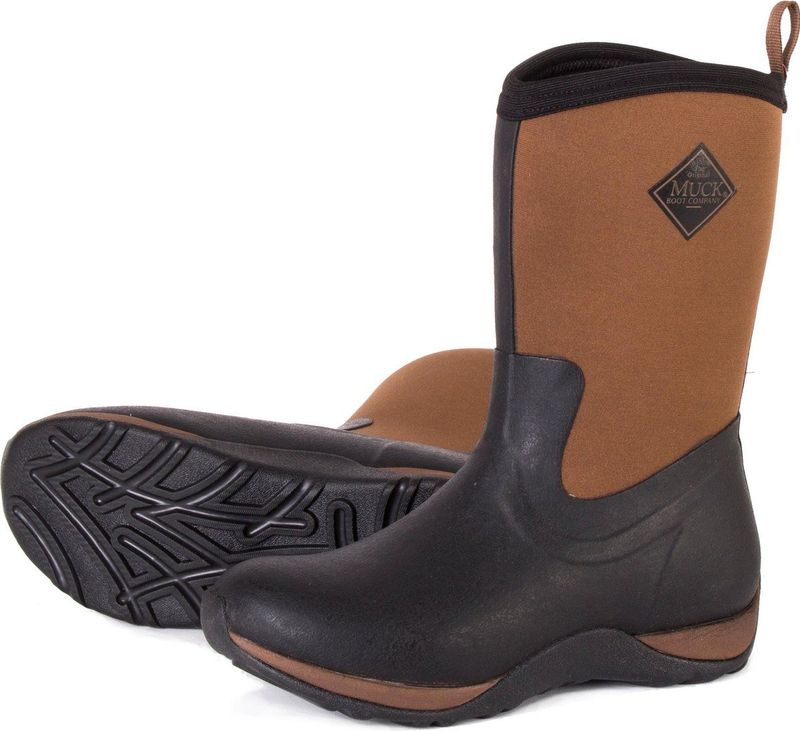 Muck Laarzen Arctic Weekend Rubber Zwart/Donker Wellington Laarzen