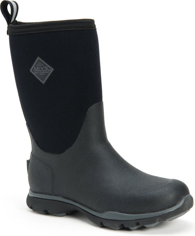 Muck Boot - Arctic Excursion - Regenlaars - Zwart/Grijs - Rubber