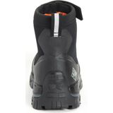 Muck Boot Apex Zip Black Grey Regenlaarzen Heren