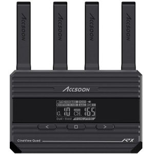 Accsoon CineView Quad (alleen RX) (150 m), Draadloze zender