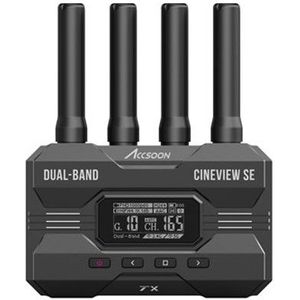 Accsoon - CineView SE TX - Draadloze HDMI Dual-Band Transmitter - Zwart - Stabiele Verbinding