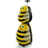 Heys Kinderkoffer "Travel Tots, 46 cm, Hummel", (Set, 2 St.), 2 Rollen, Heys x Joachim Llambi Kindertrolley Kinder Reisegepäck