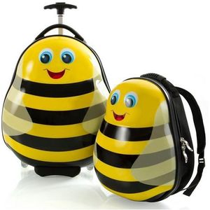 Heys Travel Tots Kinderkoffer Met Rugzak Bumble Bee