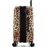 Heys Hartschalen-Trolley »Leopard, 66 cm«, 4 Rollen, Heys x Joachim Llambi Hartschalen-Koffer Volumenerweiterung