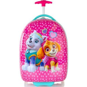 Heys Kinderkoffer "Paw Patrol, Rosa", 2 Rollen, Heys x Joachim Llambi Kindertrolley Kinder Reisegepäck