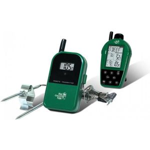 Big Green Egg - Dual Probe Remote Thermometer - Groen - Barbecue-accessoires