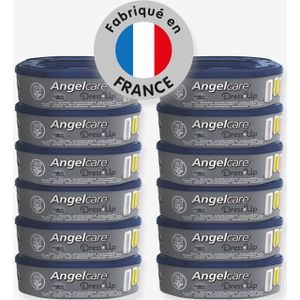 Angelcare Navulling Luieremmer Baby - Achthoekige Navulcassettes Voor Dress Up - 12 Stuks