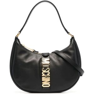 Moschino, Shoulder Bags Zwart, Dames, Maat:ONE Size