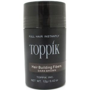 Toppik - Hair Building Fibers - Dark Brown - 12 gr