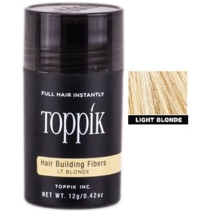 Toppik Hair Building Fibers Lichtblond - 12 gram - Cosmetische Haarverdikker - Verbergt haaruitval - Direct voller haar