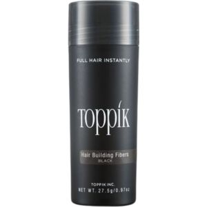 Toppik Hair Building Fibers Zwart - 27,5 gram - Cosmetische Haarverdikker - Verbergt haaruitval - Direct voller haar