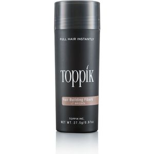Toppik Hair Building Fibers Lichtbruin - 27,5 gram - Cosmetische Haarverdikker - Verbergt haaruitval - Direct voller haar