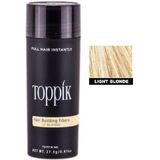 Toppik Hair Building Fibers Lichtblond - 27,5 gram - Cosmetische Haarverdikker - Verbergt haaruitval - Direct voller haar