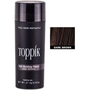 Toppik - Hair Building Fibers Dark Brown - 55 gram