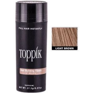 Toppik Hair Building Fibers Light Brown - 55 gr