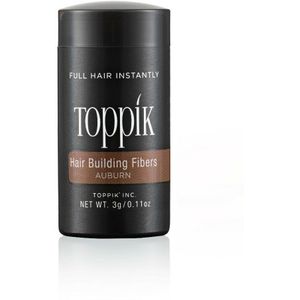 Toppik Hair Building Fibers Kastanjebruin - 3 gram - Cosmetische Haarverdikker - Verbergt haaruitval - Direct voller haar