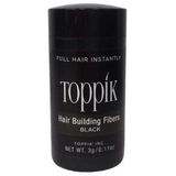 Toppik Hair Building Fibers Zwart - 3 gram - Cosmetische Haarverdikker - Verbergt haaruitval - Direct voller haar