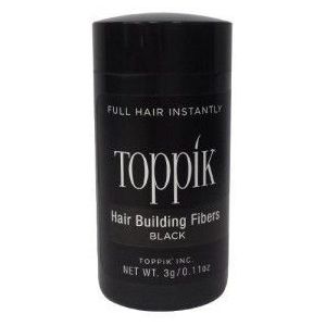 Toppik Hair Building Fibers Zwart - 3 gram - Cosmetische Haarverdikker - Verbergt haaruitval - Direct voller haar