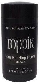 Toppik Hair Building Fibers Zwart - 3 gram - Cosmetische Haarverdikker - Verbergt haaruitval - Direct voller haar