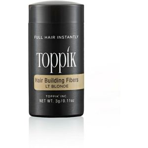 Toppik Hair Building Fibers Lichtblond - 3 gram - Cosmetische Haarverdikker - Verbergt haaruitval - Direct voller haar