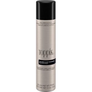 Toppik Colored Hair Thickener Zwart- Haarverdikker Spray - Verbergt haaruitval - Direct voller haar
