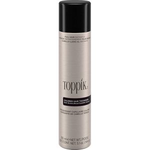 Toppik Colored Hair Thickener Donkerbruin - Haarverdikker Spray - Verbergt haaruitval - Direct voller haar
