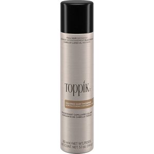 Toppik Colored Hair Thickener Lichtbruin - Haarverdikker Spray - Verbergt haaruitval - Direct voller haar
