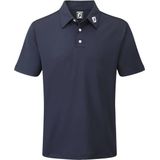 Stretch Pique Polo shirt - Navy