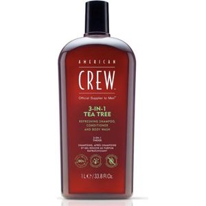 American Crew 3-in-1 Tea Tree Shampoo Conditioner & Body Wash