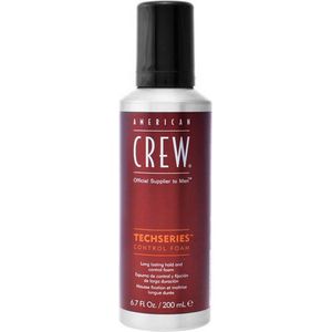 American Crew Techseries Control Foam Styling Schuim voor Langdurige Hold 200 ml