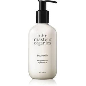 John Masters Organics - Body Milk w. Geranium & Grapefruit 236 ml