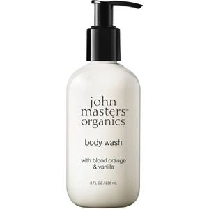 Douchegel - John Masters Organics - Body Wash - Blood Orange & Vanilla - Douchefris - Natuurlijke Ingrediënten - Douchegel Dames - 236 ml