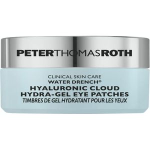 Peter Thomas Roth Water Drench Hyaluronic Cloud Eye Patches vochtinbrengende gelkussens voor Oogcontouren 60 st