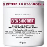 Peter Thomas Roth Even Smoother Glycolic Retinol Resurfacing Peel Pads Exfolierende Pads voor ’s nachts 1 caps