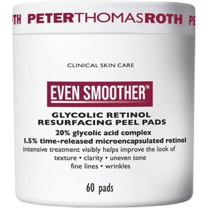 Peter Thomas Roth Even Smoother™ Glycolic Retinol Resurfacing Peel Pads 60 ml